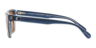 Coach CH 583 HC 8371U men Blue Squared Sunglasses