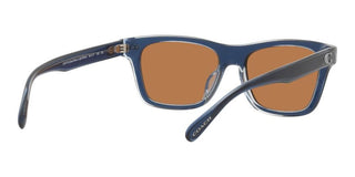 Coach CH 583 HC 8371U men Blue Squared Sunglasses