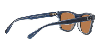 Coach CH 583 HC 8371U men Blue Squared Sunglasses