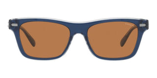 Coach CH 583 HC 8371U men Blue Squared Sunglasses