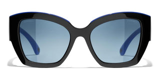 CHANEL CH 6058 women Black Butterfly Sunglasses