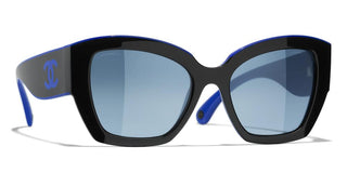 CHANEL CH 6058 women Black Butterfly Sunglasses
