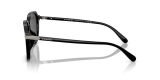 Coach CI912 HC 8383U men Black Squared Sunglasses