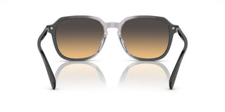 Coach CI912 HC 8383U men Grey Squared Sunglasses