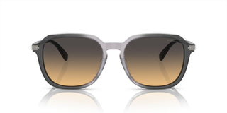 Coach CI912 HC 8383U men Grey Squared Sunglasses