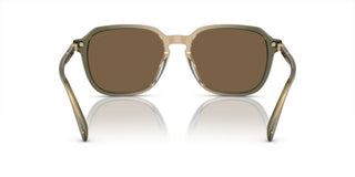 Coach CI912 HC 8383U men Brown Squared Sunglasses