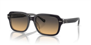 Coach CI914 HC 8388U men Grey Squared Sunglasses