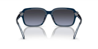 Coach CI914 HC 8388U men Blue Squared Sunglasses
