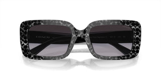 Coach CI922 HC 8380U women Grey Geometric Sunglasses