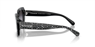 Coach CI922 HC 8380U women Grey Geometric Sunglasses