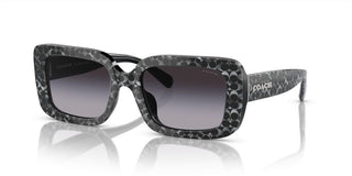 Coach CI922 HC 8380U women Grey Geometric Sunglasses