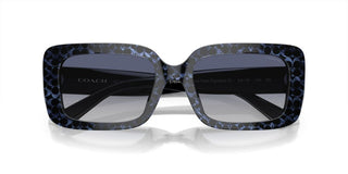 Coach CI922 HC 8380U women Black Geometric Sunglasses