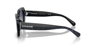 Coach CI922 HC 8380U women Black Geometric Sunglasses