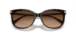 Coach CI926 HC 8378U women Brown Cat Eye Sunglasses