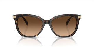 Coach CI926 HC 8378U women Brown Cat Eye Sunglasses