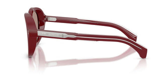 Moncler Cirsee Me6007u Unisex Red Round Sunglasses