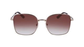Calvin Klein Ck23100s Women Gold Geometric Sunglasses