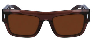 Calvin Klein Ck23504s Unisex Brown Squared Sunglasses