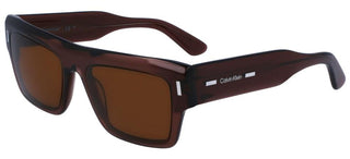 Calvin Klein Ck23504s Unisex Brown Squared Sunglasses