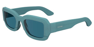 Calvin Klein Ck24511s Unisex Blue Rectangle Sunglasses