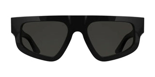 Calvin Klein Ck25539s Unisex Black Geometric Sunglasses