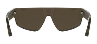 Calvin Klein Ck25539s Unisex Brown Geometric Sunglasses