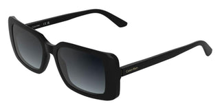 Calvin Klein Ck26508s Women Black Rectangle Sunglasses