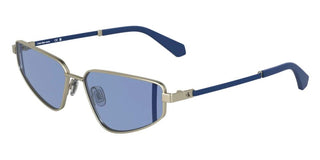 Calvin Klein Jeans Ckj25200s Women Gold Geometric Sunglasses