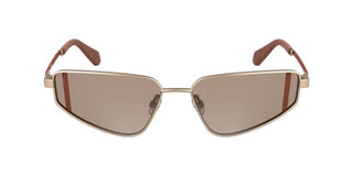 Calvin Klein Jeans Ckj25200s Women Rose Gold Geometric Sunglasses