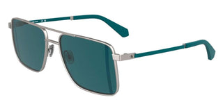 Calvin Klein Jeans Ckj25201s Men Ruthenium Squared Sunglasses