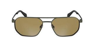 Calvin Klein Jeans Ckj25202s Unisex Ruthenium Geometric Sunglasses