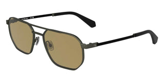 Calvin Klein Jeans Ckj25202s Unisex Ruthenium Geometric Sunglasses