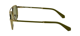 Calvin Klein Jeans Ckj25202s Unisex Gold Geometric Sunglasses
