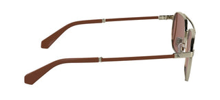 Calvin Klein Jeans Ckj25202s Unisex Gold Geometric Sunglasses