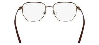 Calvin Klein Jeans Ckj25203 Unisex Gold Geometric Eyeglasses