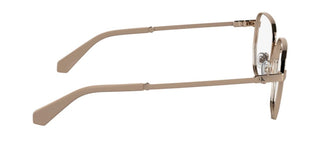 Calvin Klein Jeans Ckj25203 Unisex Rose Gold Geometric Eyeglasses