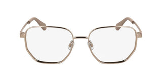 Calvin Klein Jeans Ckj25203 Unisex Rose Gold Geometric Eyeglasses