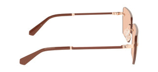 Calvin Klein Jeans Ckj25207s Unisex Gold Geometric Sunglasses