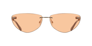 Calvin Klein Jeans Ckj25208s Women Gold Geometric Sunglasses