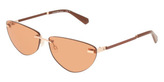 Calvin Klein Jeans Ckj25208s Women Gold Geometric Sunglasses
