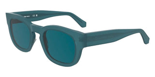 Calvin Klein Jeans Ckj25601s Unisex Blue Squared Sunglasses
