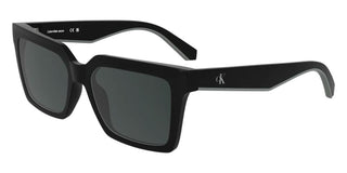 Calvin Klein Jeans Ckj25602s Unisex Black Squared Sunglasses