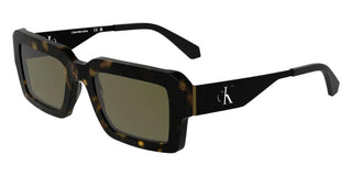 Calvin Klein Jeans Ckj25606s Unisex Havana Rectangle Sunglasses
