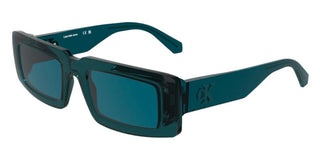 Calvin Klein Jeans Ckj25608s Unisex Blue Rectangle Sunglasses