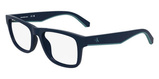 Calvin Klein Jeans Ckj25613 Men Blue Geometric Eyeglasses