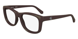 Calvin Klein Jeans Ckj25614 Men Brown Geometric Eyeglasses