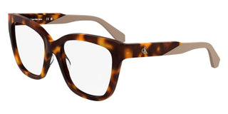Calvin Klein Jeans Ckj25616 Women Havana Butterfly Eyeglasses