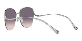 Coach CK 481 HC 7152 women Silver Squared Sunglasses