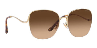 Coach CK 481 HC 7152 women Gold Squared Sunglasses