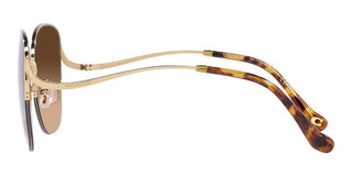 Coach CK 481 HC 7152 women Gold Squared Sunglasses